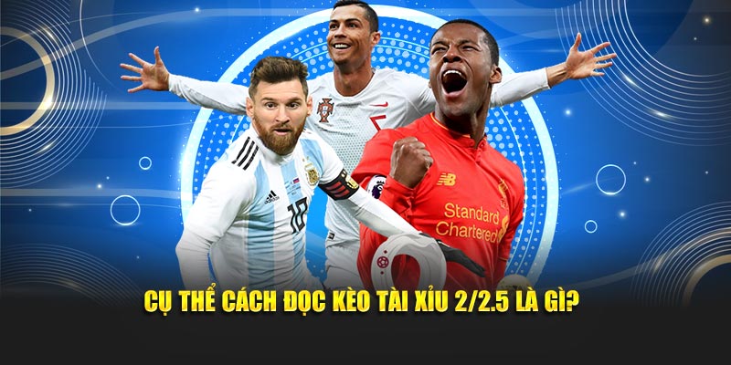 Cụ thể cách đọc kèo tài xỉu 2/2.5 là gì?