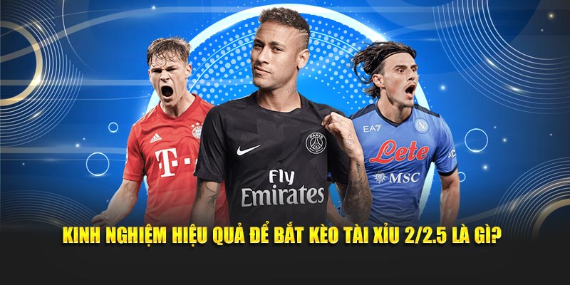 Kinh nghiệm hiệu quả để bắt kèo tài xỉu 2/2.5 là gì?