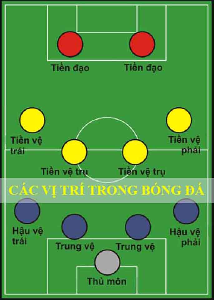 Các vị trí phòng ngự trong đá thủ