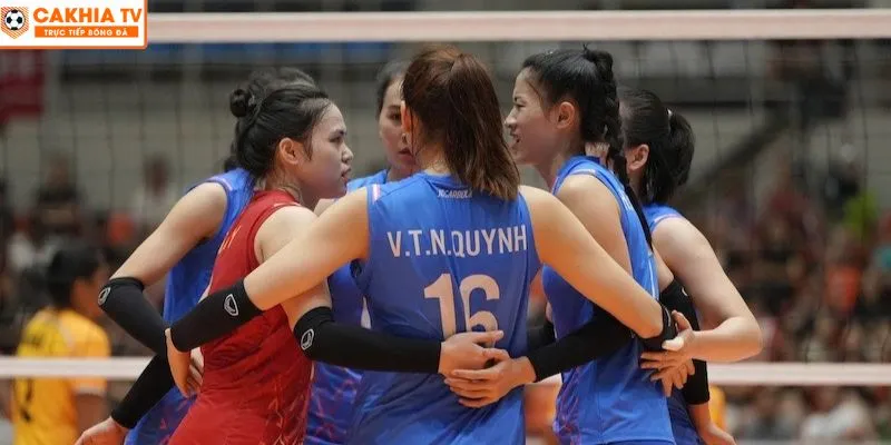 Đội tuyển bóng chuyền nữ Việt Nam đã thi đấu ấn tượng tại vòng bảng AVC Nations Cup 2025