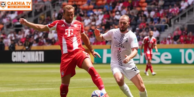 Trận đấu giữa Bayern và Auckland City